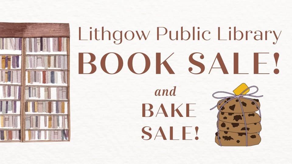 Book Sale and Bake Sale!