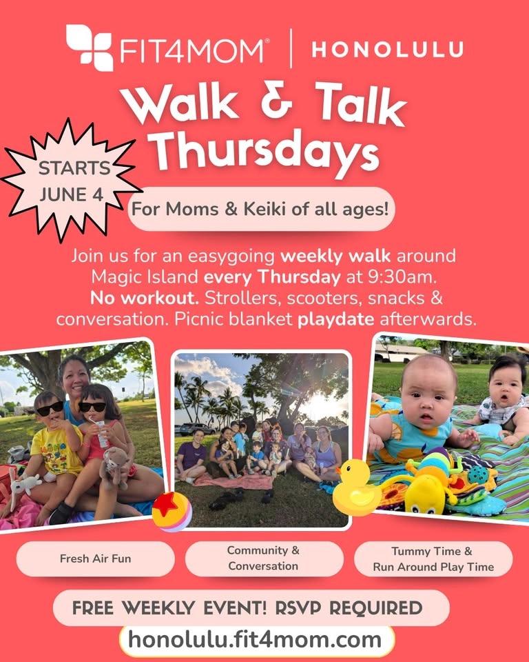 Walk & Talk Thursdays - FREE Weekly Honolulu Walking Club
