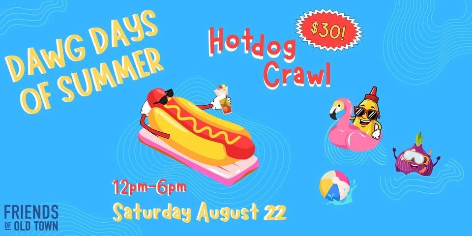 Dawg Days of Summer: Hot Dog Crawl Fundraiser