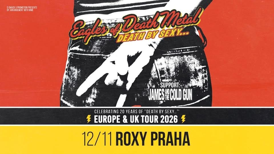 Eagles of Death Metal + support: James and the Cold Gun | ROXY