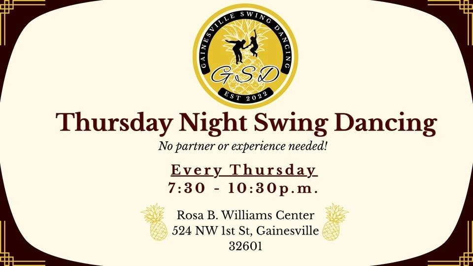 Thursday Night Swing Dancing