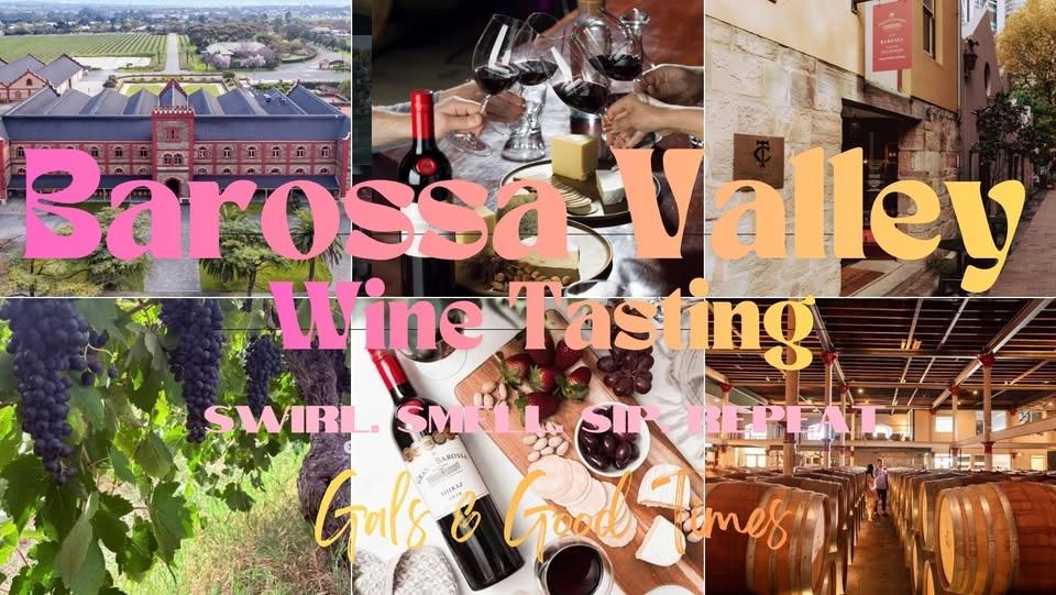 SOLD OUT - AUGUST SESSION - 🍷✨ SWC Barossa Valley Wine Tasting🍷✨ -Château Tanunda -The Rocks