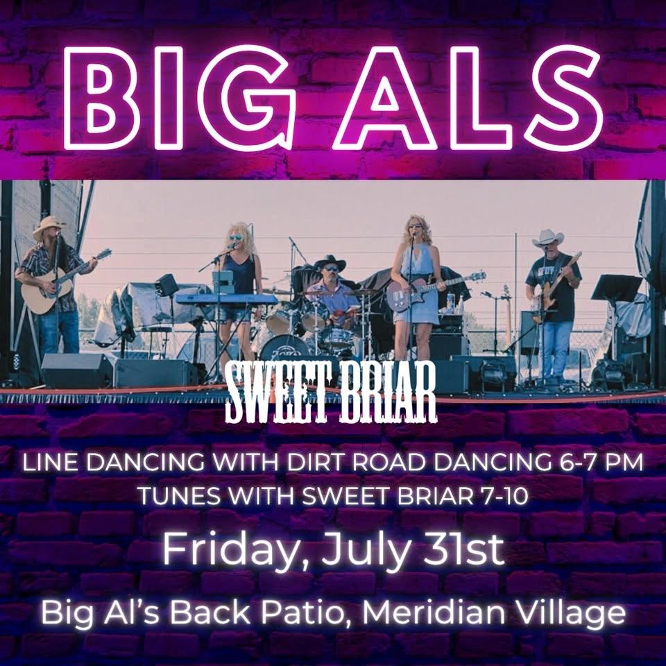 Sweet Briar Big Al's on the Back Patio!
