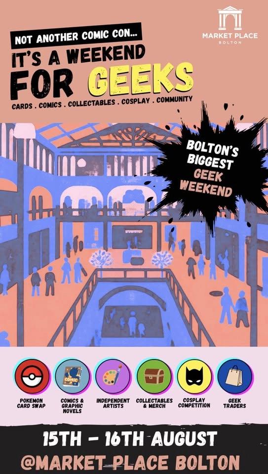 Galactic Geek Fair - Bolton Market Place