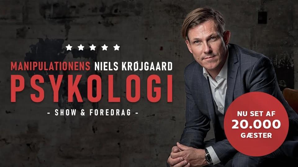 Manipulationens psykologi - Show og foredrag med Niels Krøjgaard | København
