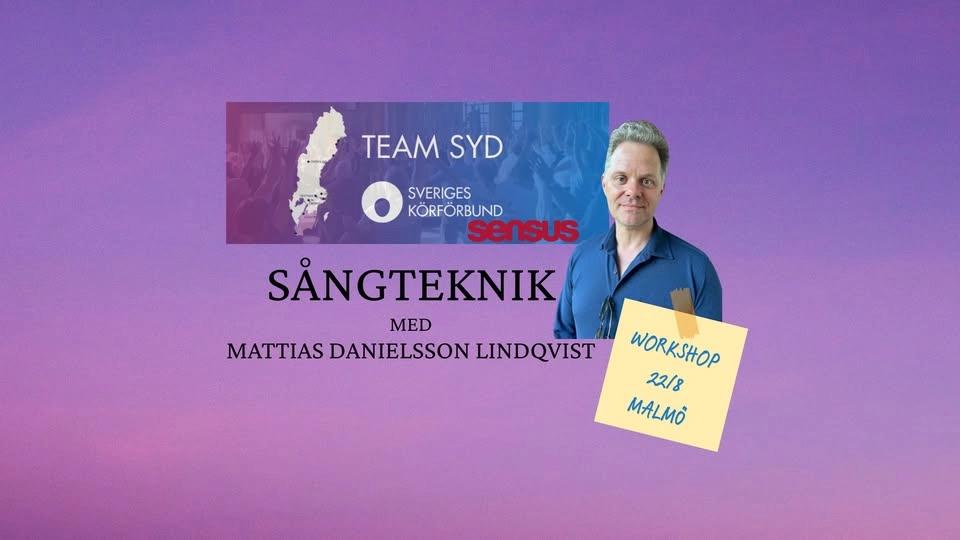 Sångteknik med Mattias Danielsson Lindqvist