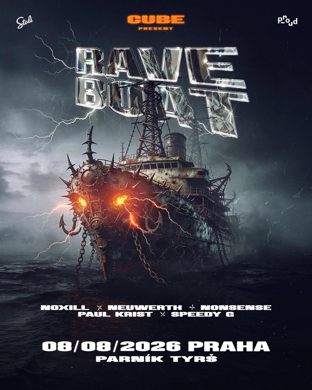 RAVE ↯ BOAT by Cube Events