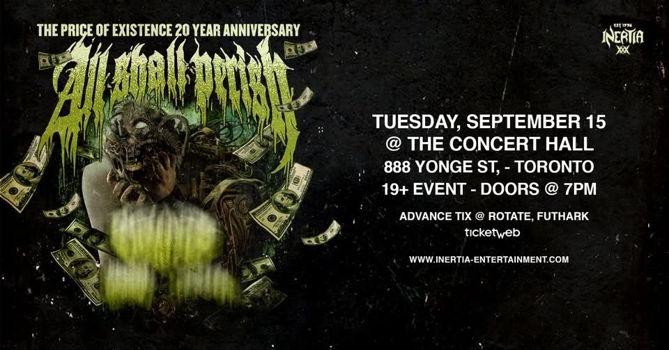 All Shall Perish + GUESTS