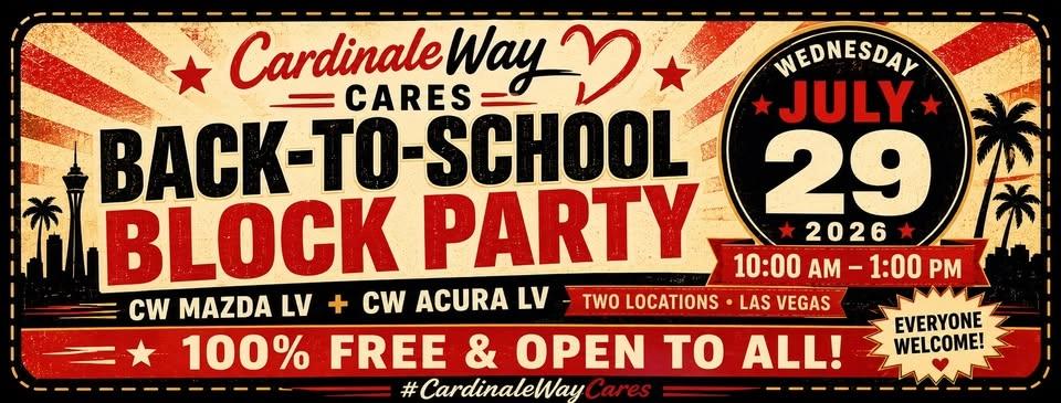 CardinaleWay Cares: Back-to-School Block Party