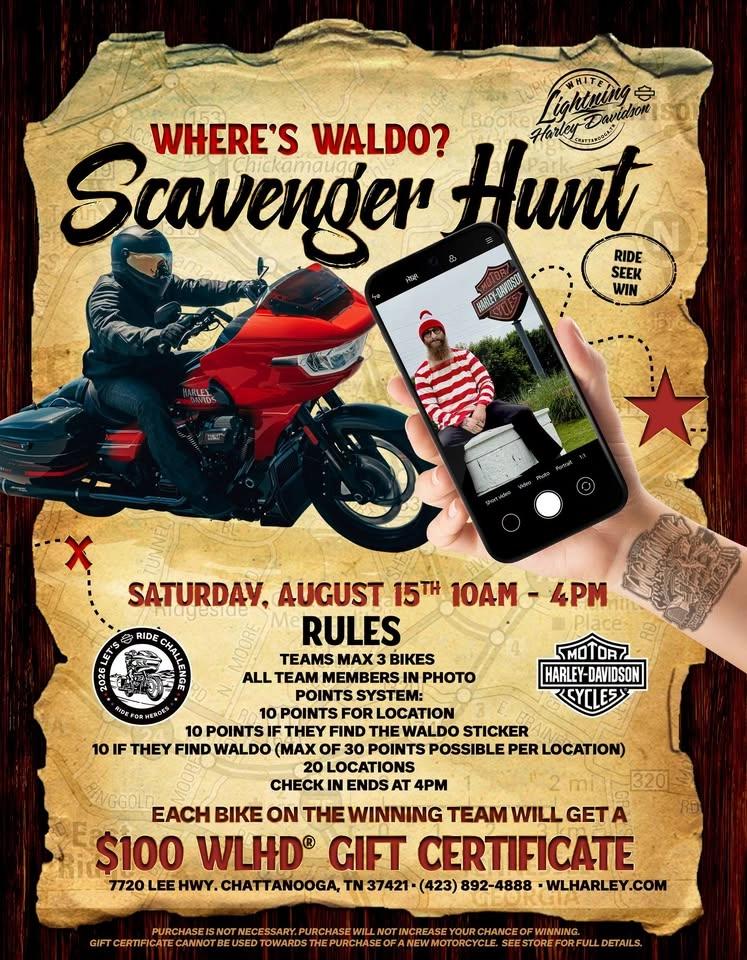 Where's Waldo Scavenger Hunt