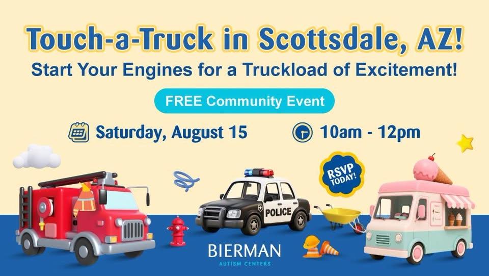 FREE Sensory-Friendly Touch-a-Truck in Scottsdale!