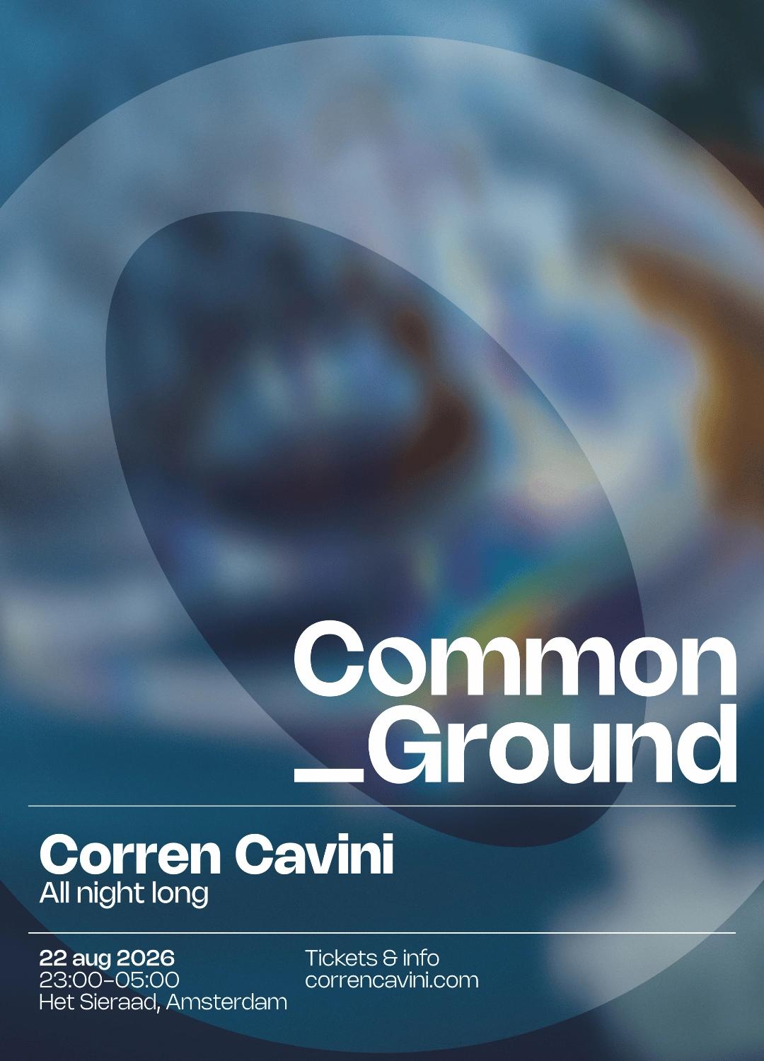 Common_Ground: Corren Cavini All Night Long
