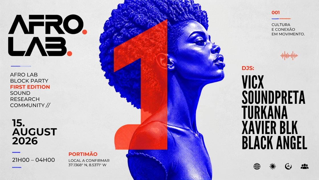 Afro Lab Block Party | 15 August 2026