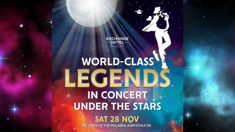 World Class Legends In Concert Under the Stars