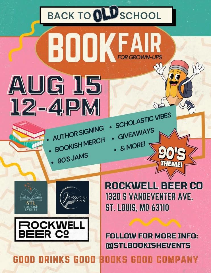 Back to 'Old' School: Book Fair for Grown-Ups