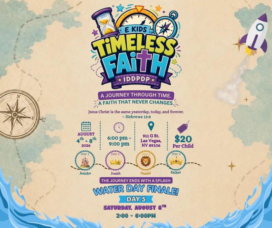TIMELESS FAITH KIDS CAMP ⏳🚀