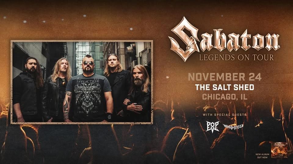 Sabaton at the Salt Shed