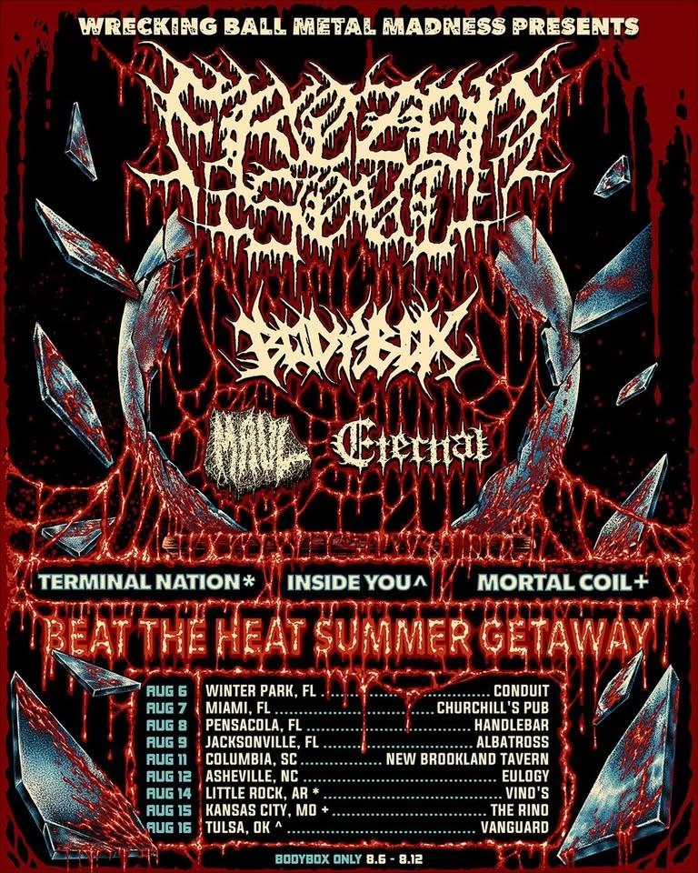 Frozen Soul, Maul, Terminal Nation, Eternal at Vinos