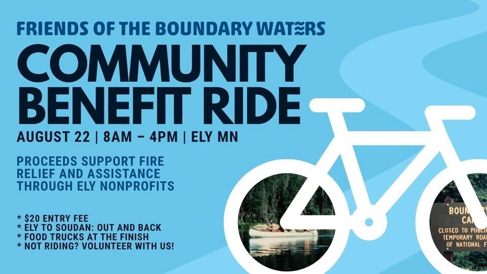 Ride for the Ely community and celebrate 50 years of protecting the Boundary Waters!