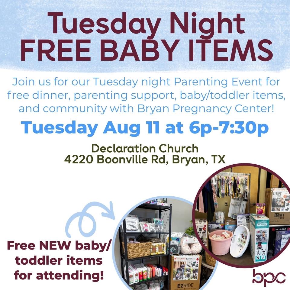 FREE NEW BABY ITEMS WITH BPC (B/CS)