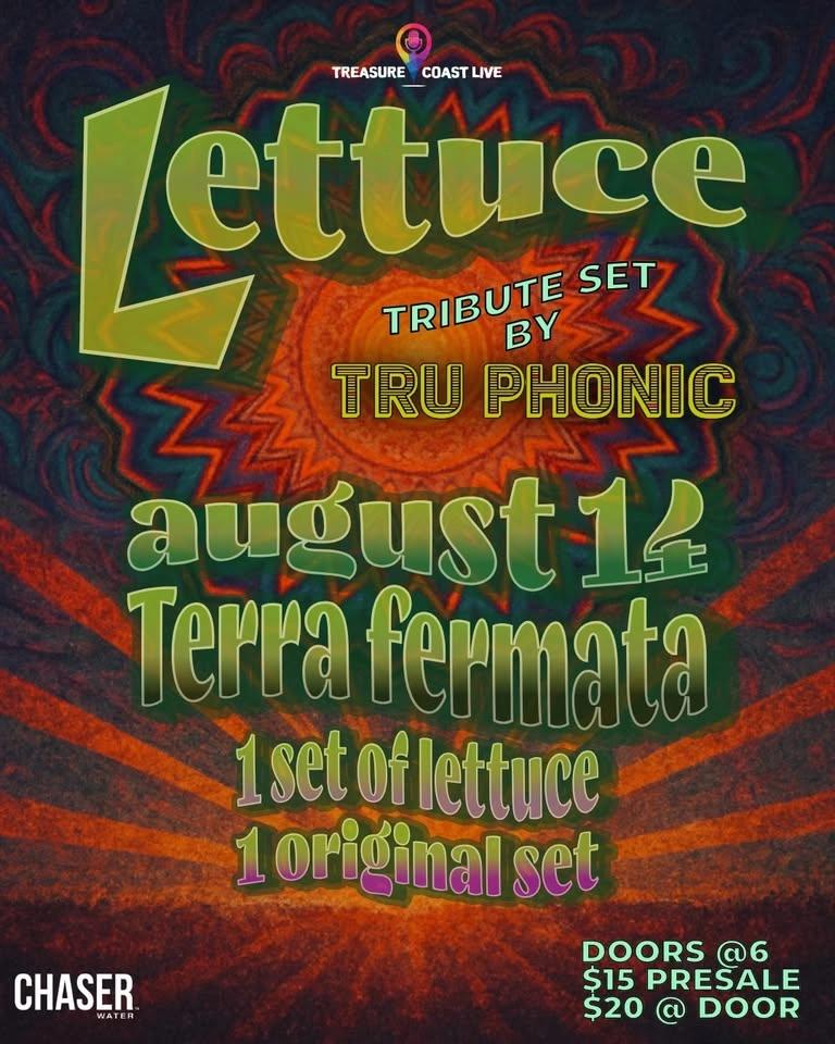 Lettuce Tribute Set by Tru Phonic !!!!