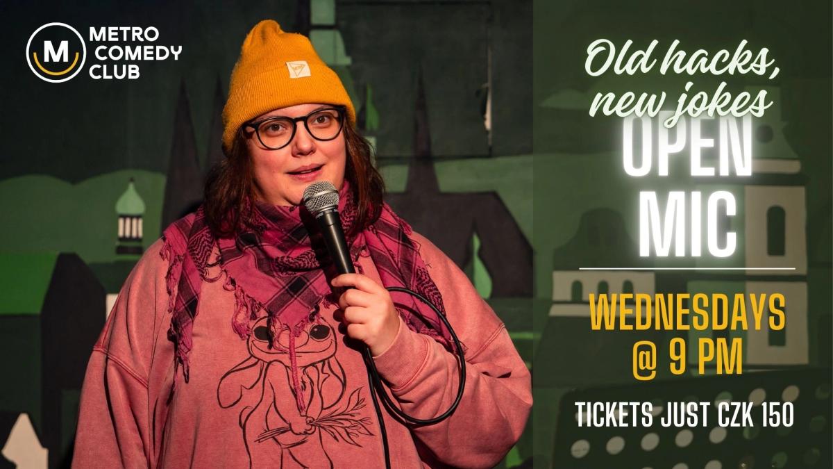 Old Hacks, New Jokes (Open Mic) - 2nd September (9 PM)