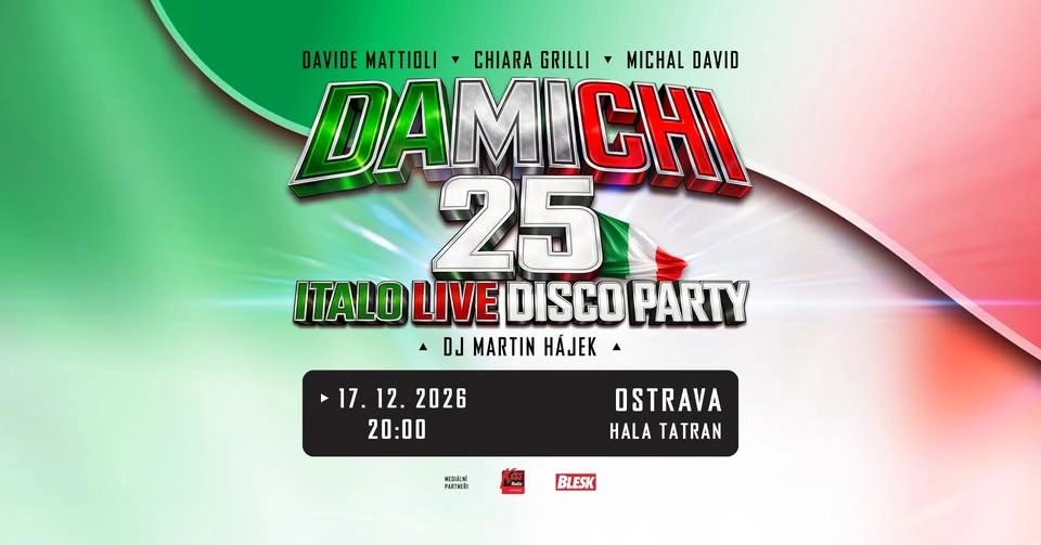 DAMICHI 25 let - OSTRAVA - MICHAL DAVID