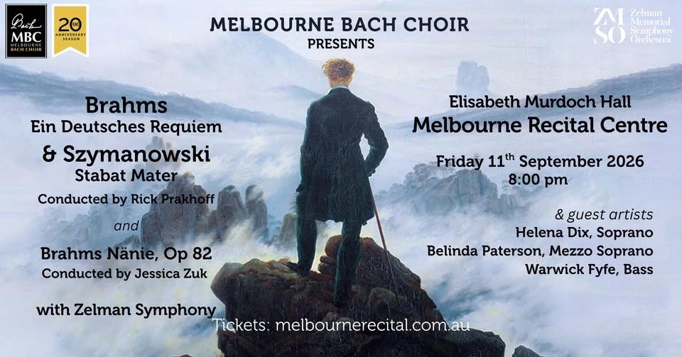 Brahms Requiem and Szymanowski Stabat Mater