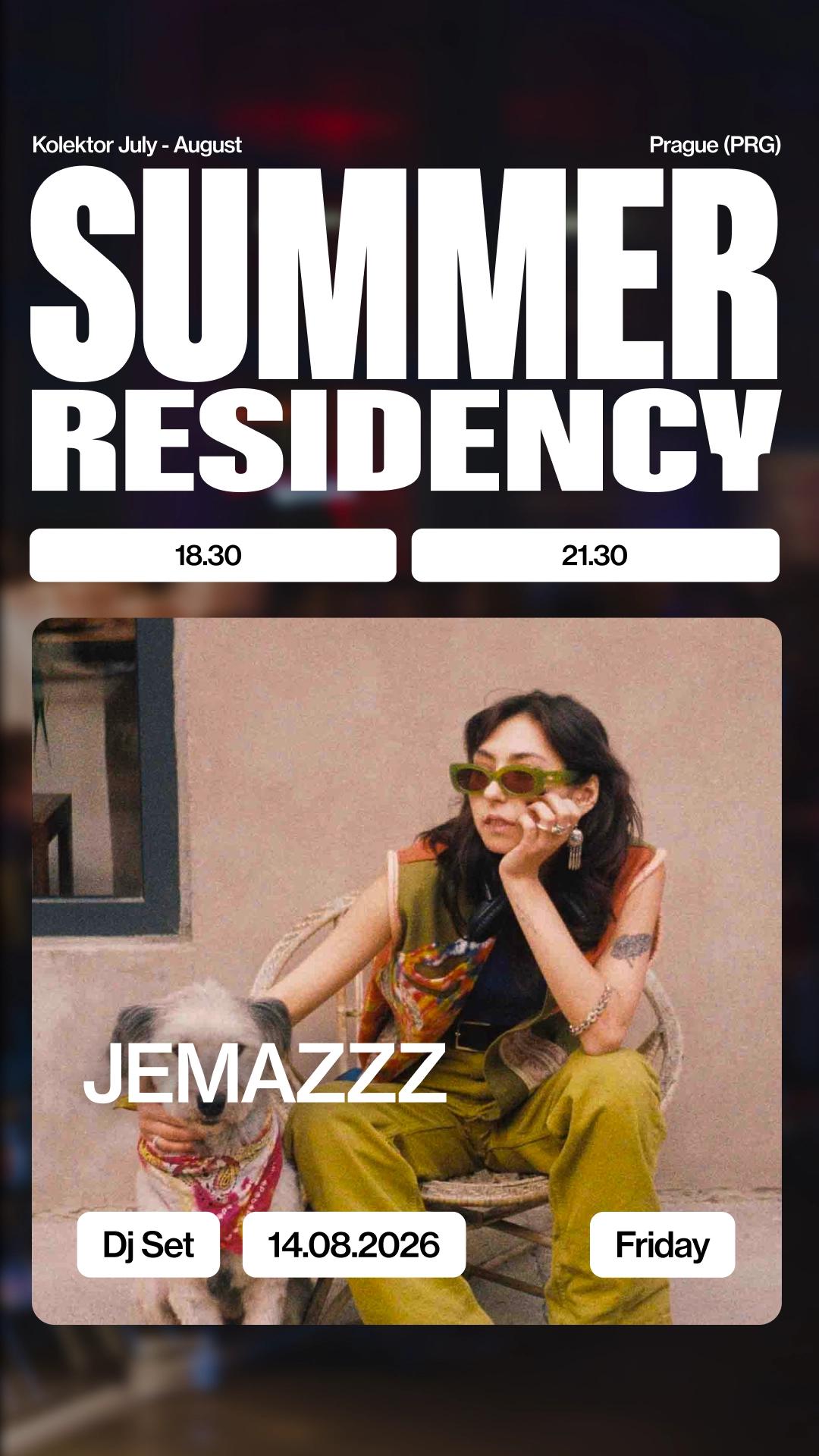 SUMMER RESIDENCY: Jemazzz