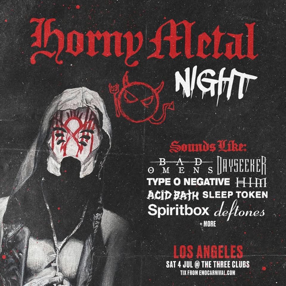 HORNY METAL NIGHT LOS ANGELES