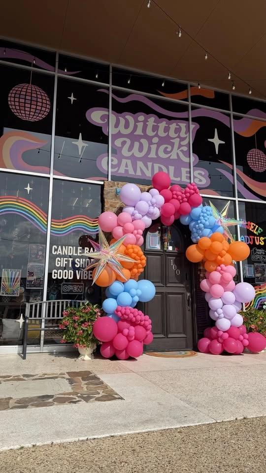 Witty Wick Candles: 1 Year in Downtown Wylie!