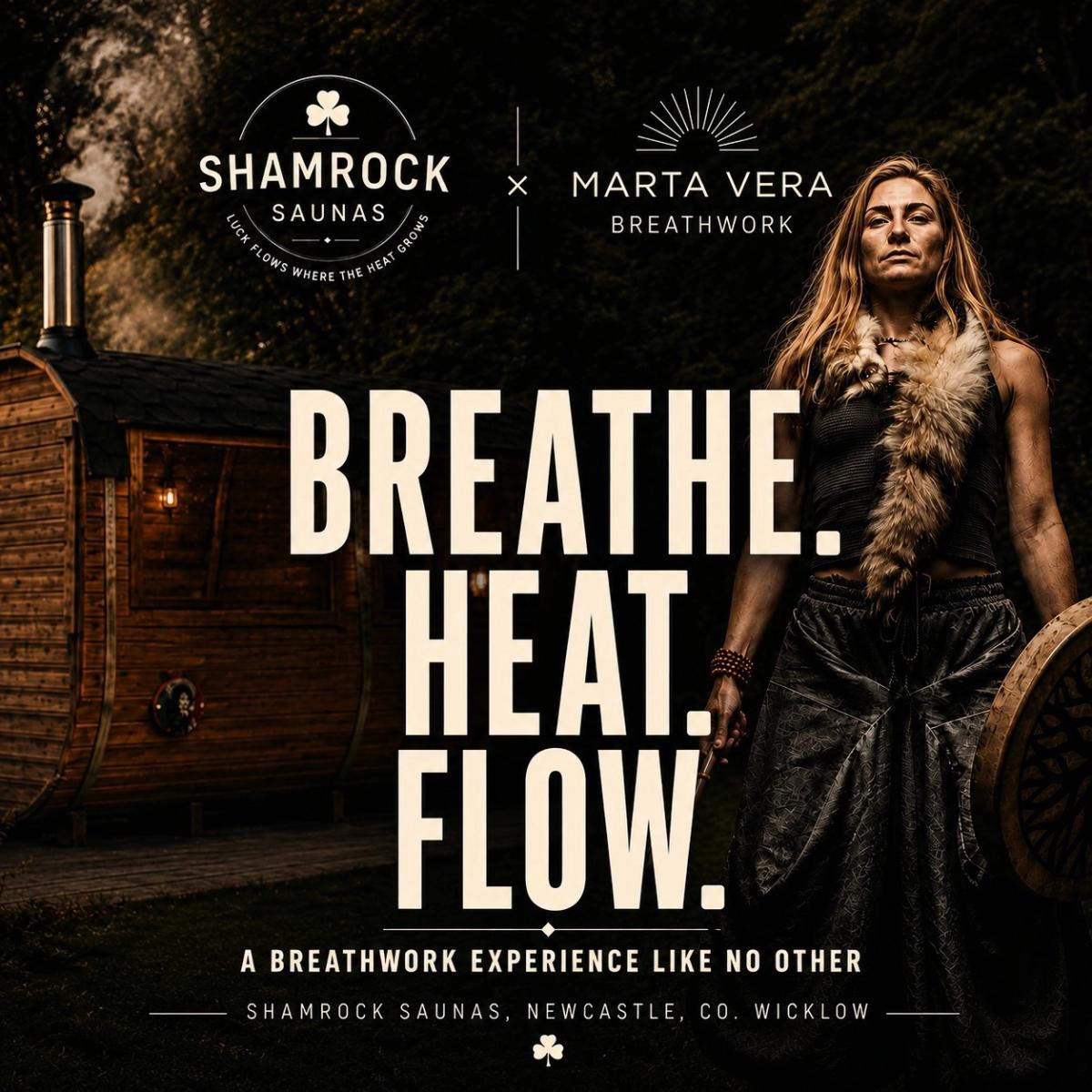 Shamrock Saunas x Marta Vera Breathwork