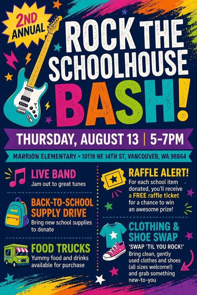 2nd Annual Rock the Schoolhouse Bash