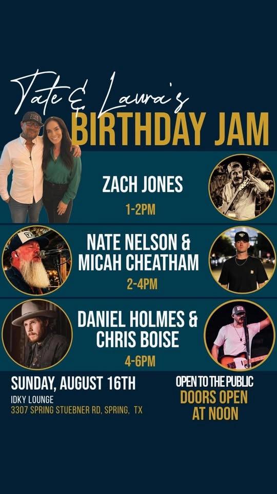 Tate & Laura’s BIRTHDAY JAM!