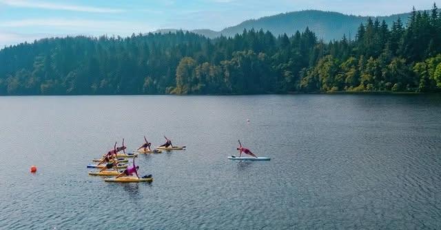 Stand Up Paddleboard Yoga