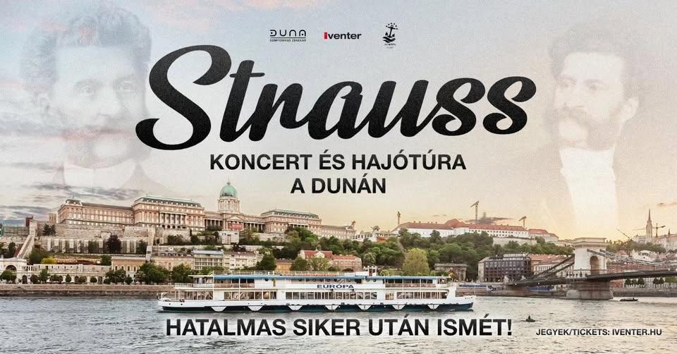 Strauss koncert és hajótúra a Dunán // Budapest, Európa Hajó - 08.09.
