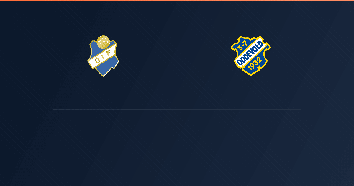 Öster vs Oddevold