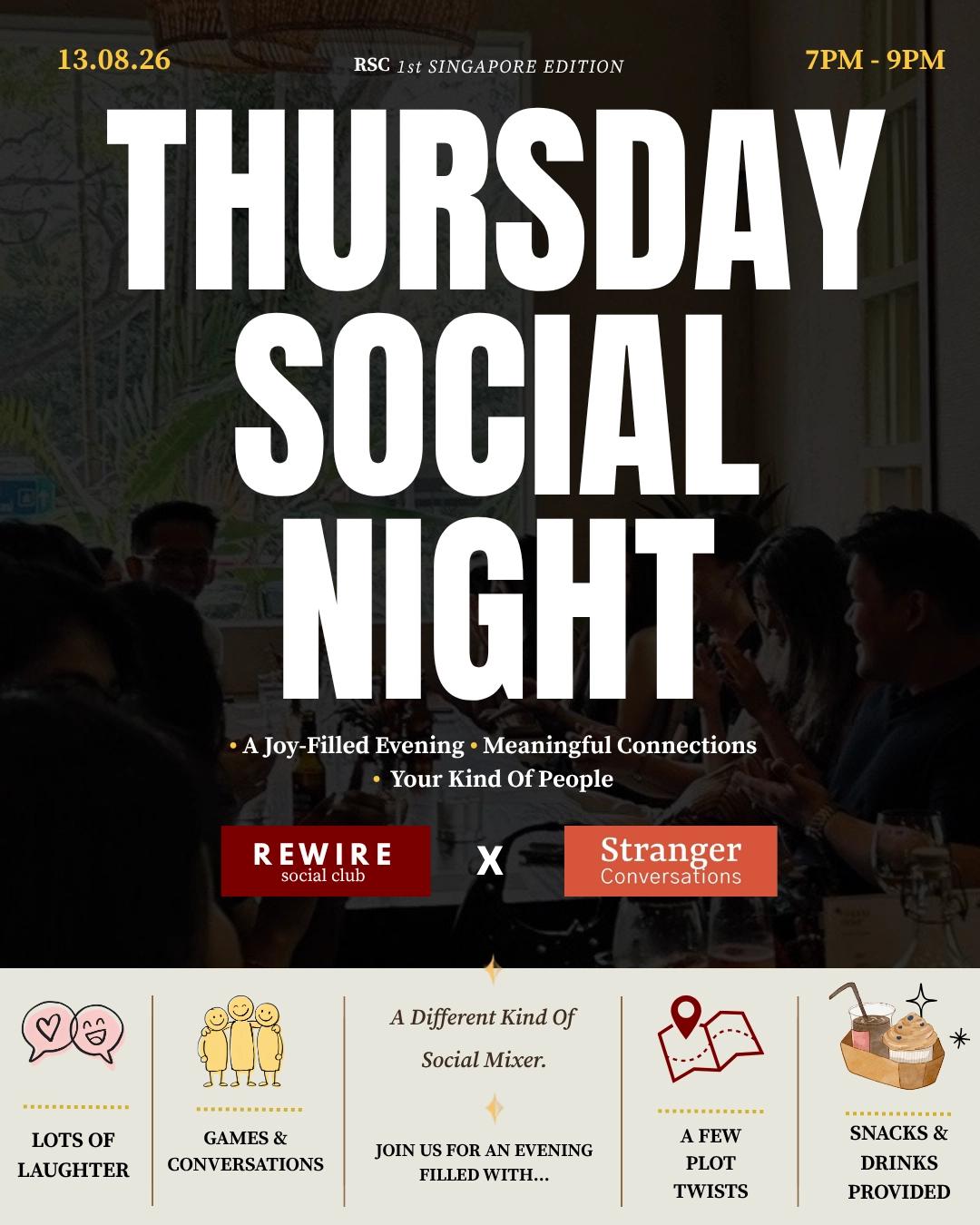 THURSDAY SOCIAL NIGHT