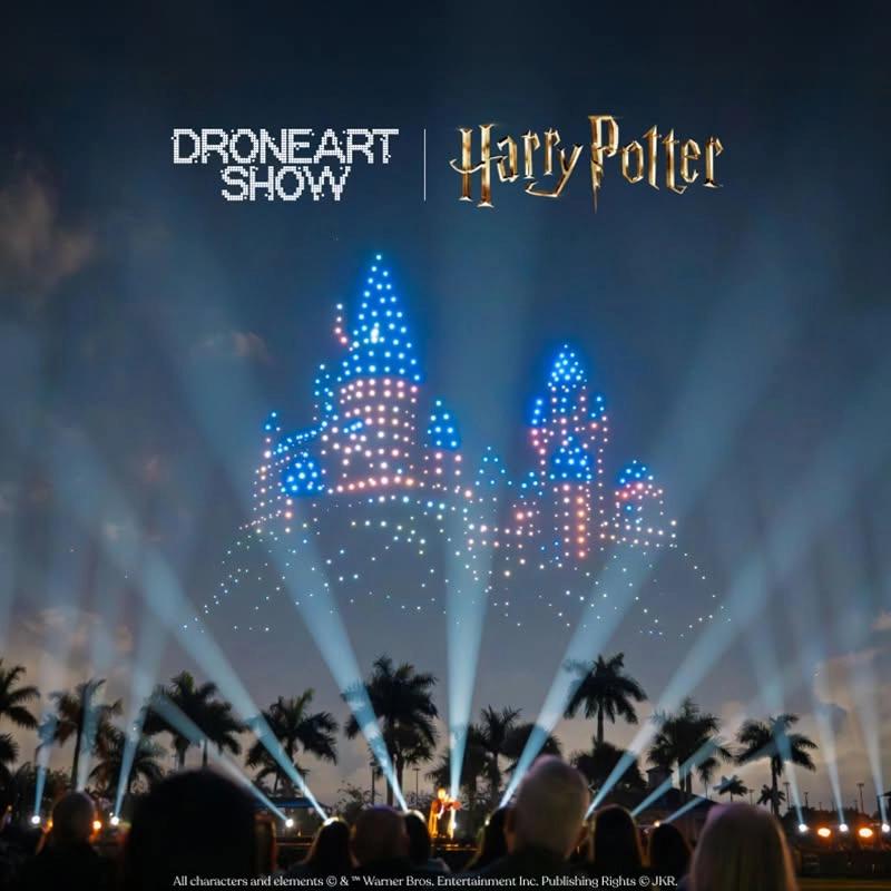 DroneArt Show: Harry Potter™ at Cal-Expo Race Track | Sacramento