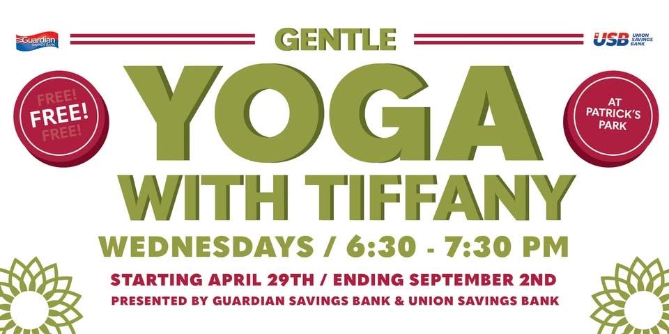 Summer on the Hill: Yoga Wednesdays with Tiffany