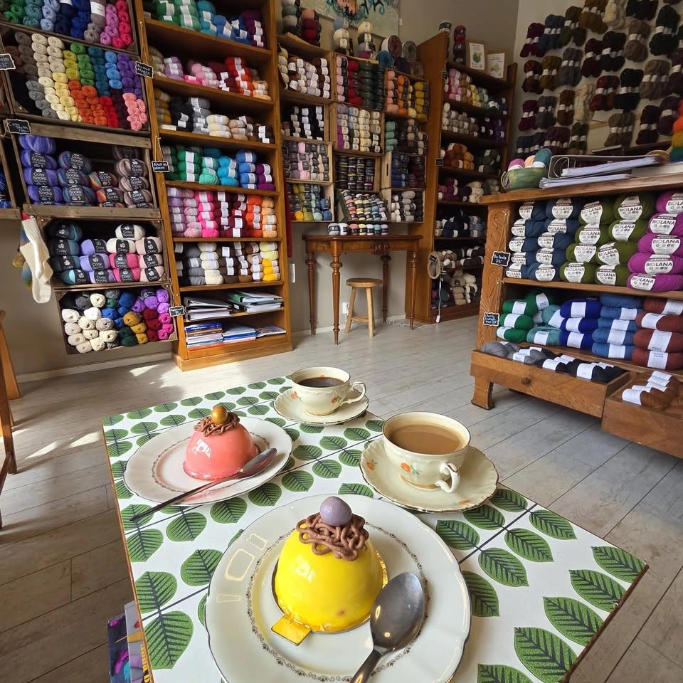 Stickcafe med -10% på garn