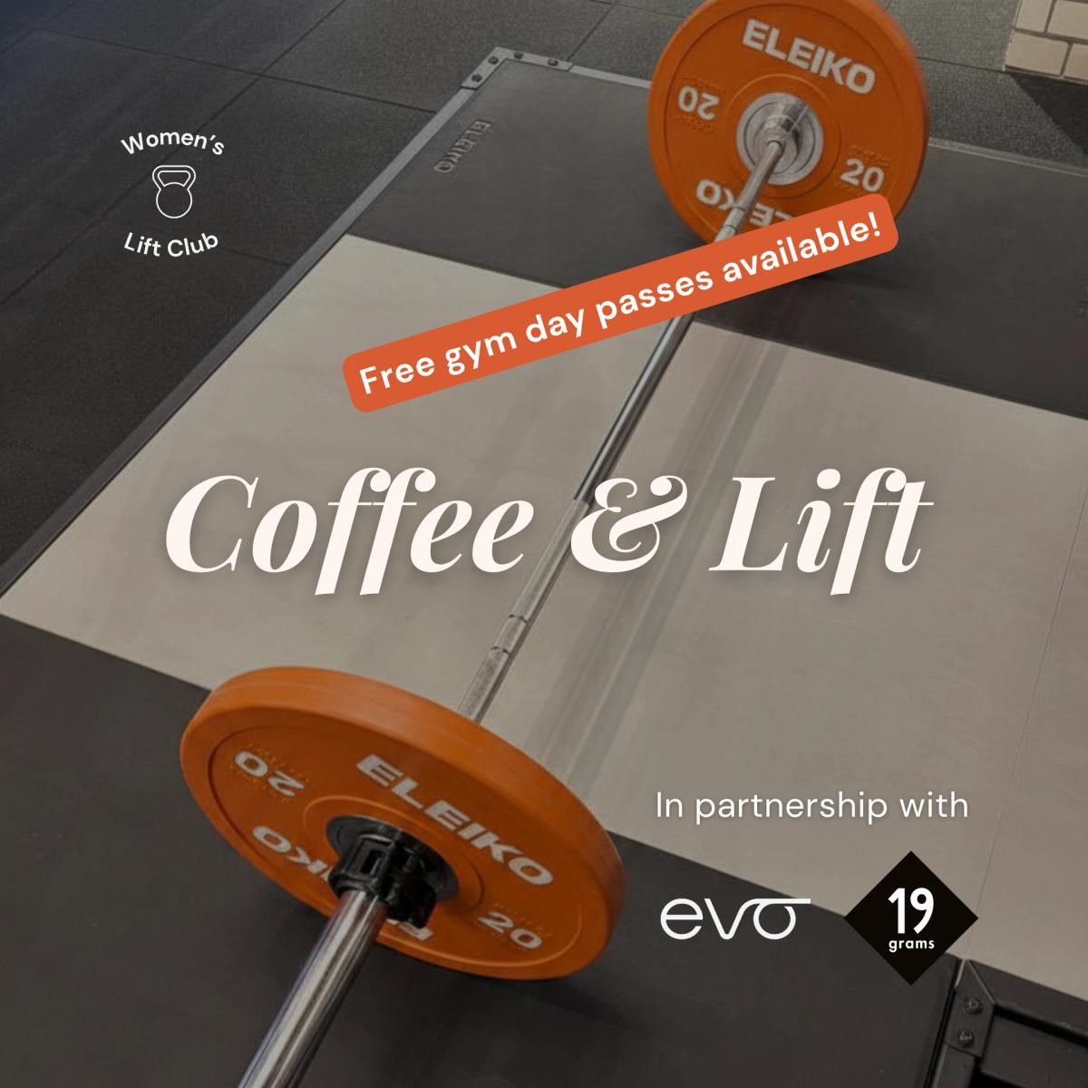 Coffee & Lift Saturdays #15 — Women+ Gym Meetup
