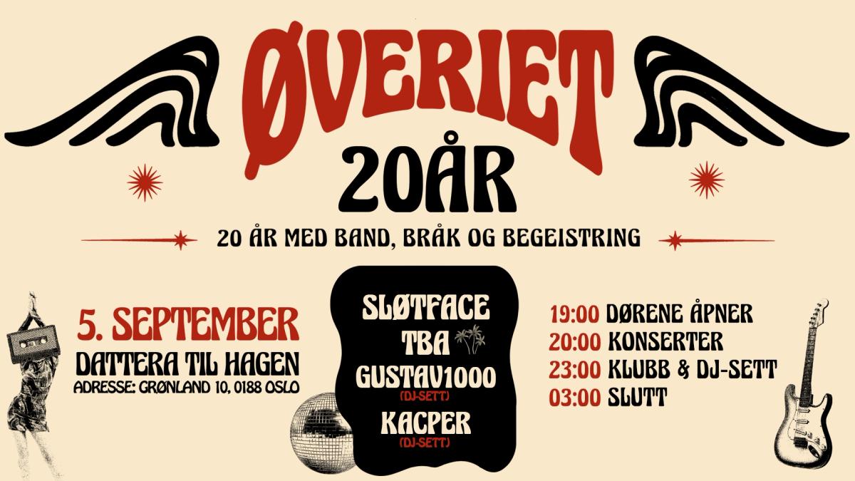 Øveriet fyller 20 år!