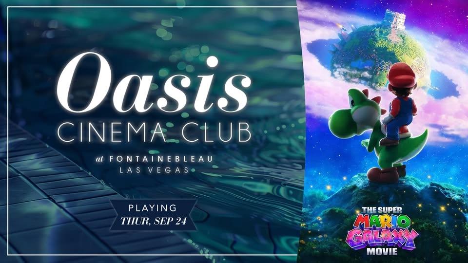 Oasis Cinema Club - Super Mario Galaxy Movie