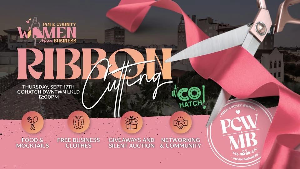 Our Ribbon Cutting for Polk County Women Mean Business