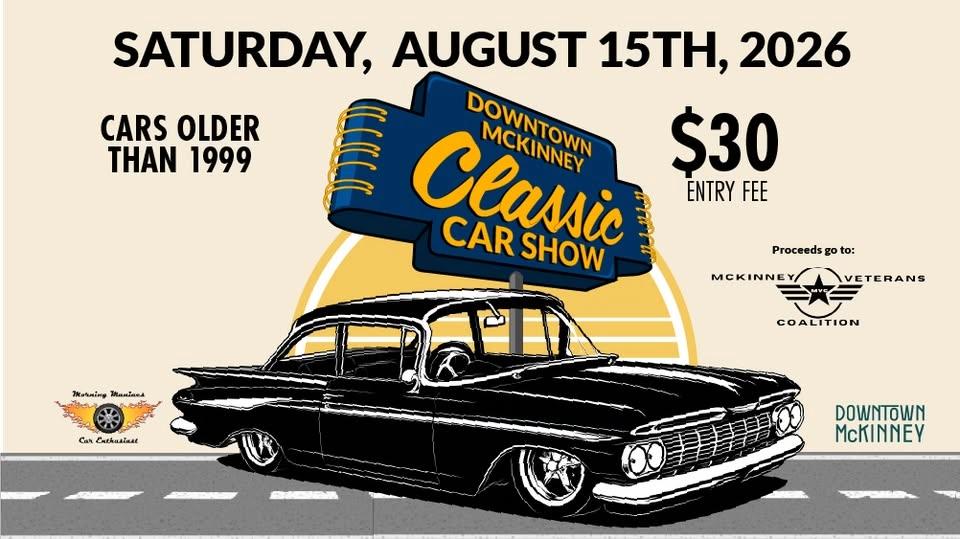 Downton McKinney Classic Car Show