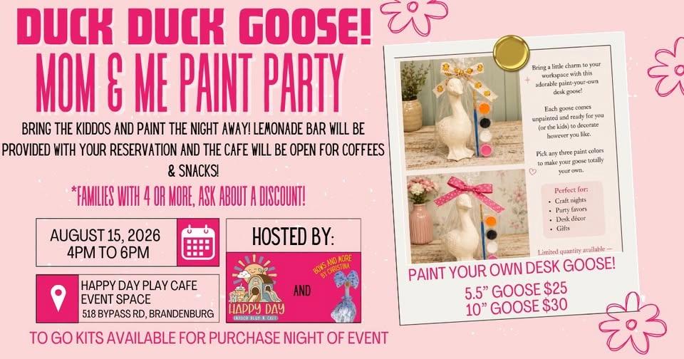 Duck Duck, GOOSE Paint Party