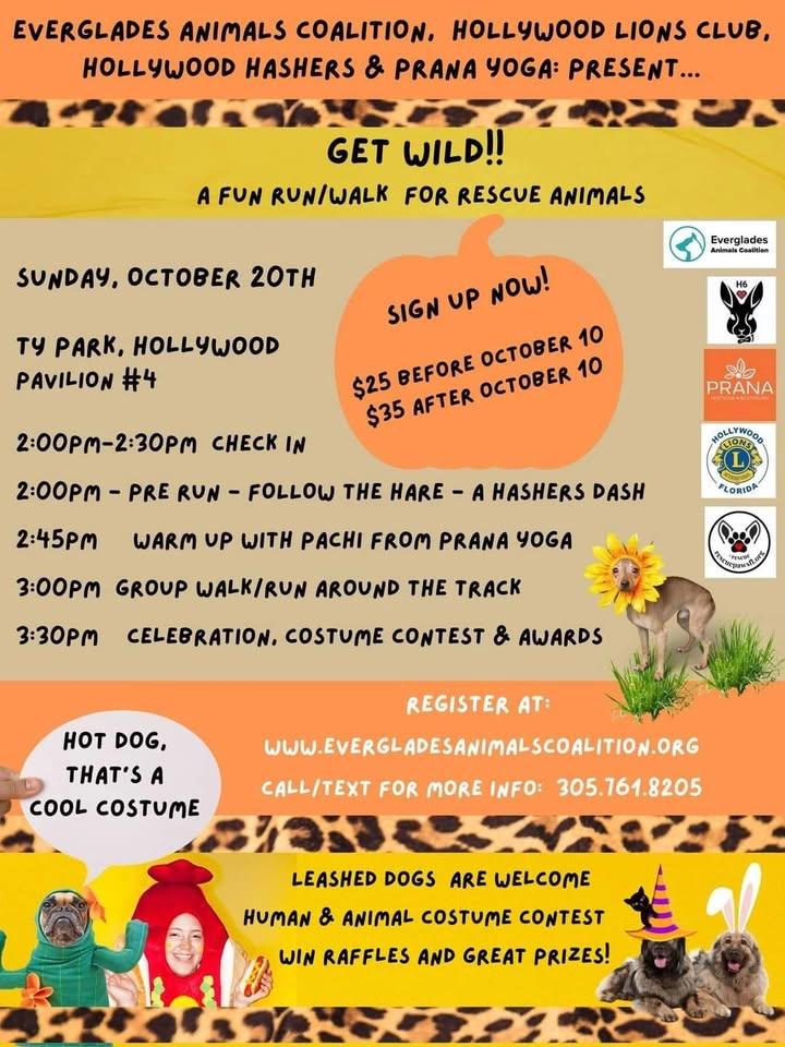 Get Wild! a FuN RuN/WaLk for rescued animals