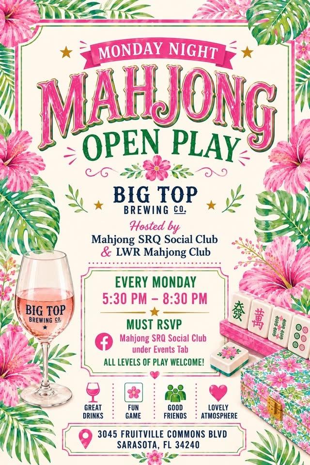 Monday Night Mahjong at Big Top