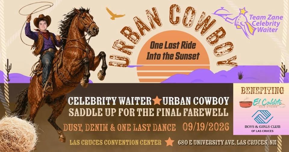 Team Zane Celebrity Waiter 2026 - Urban Cowboy